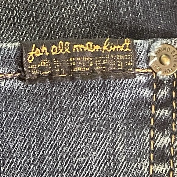 7 For All Mankind Rhigby‎ Button Fly Jeans Mens Size 28 - Picture 4 of 12